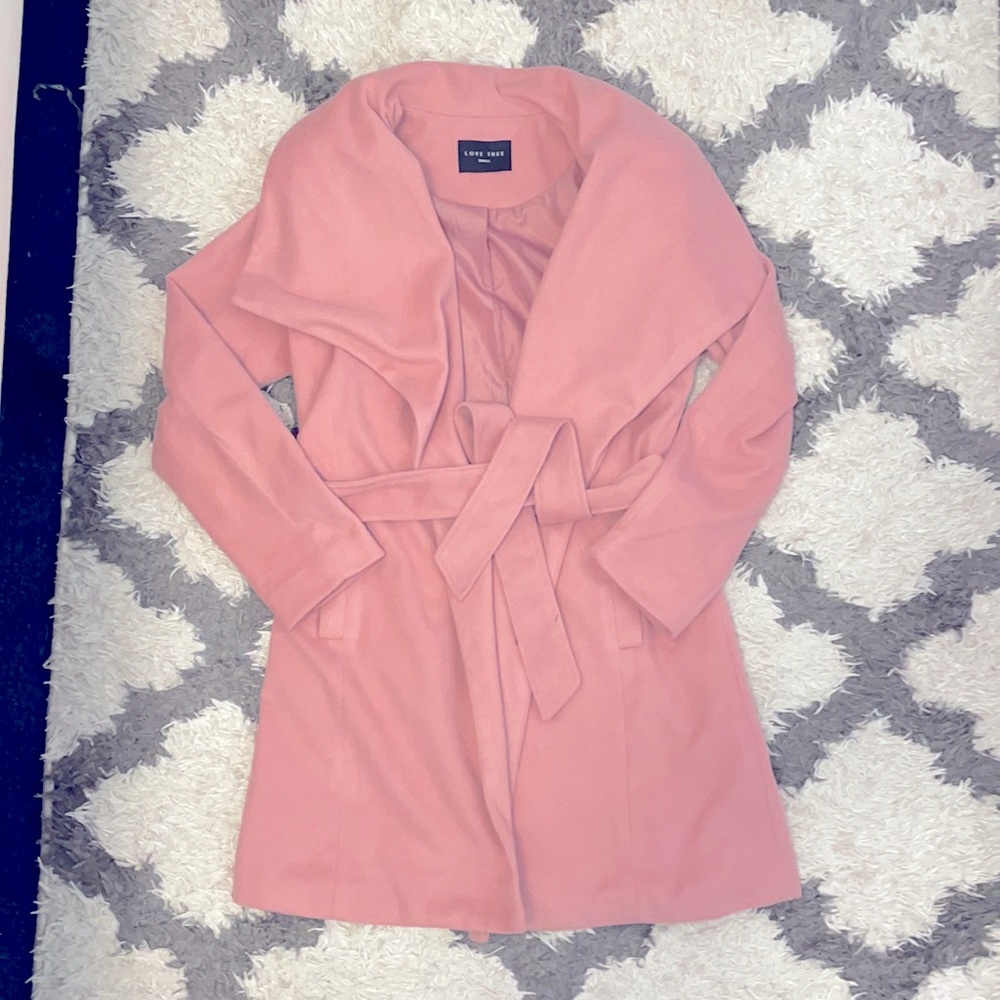 Pink Fashion Nova coat